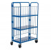 Foldable Nestable Rolling Container Cart, 33-9/16"W x 18-1/16"D