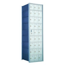 Standard 27 Door Horizontal Mailbox Unit - Front Loading - (26 Useable; 8 High) - 160093A