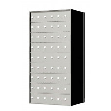 Standard 54 Door 9 High Horizontal Mailbox Unit - Rear Loading - 170096A