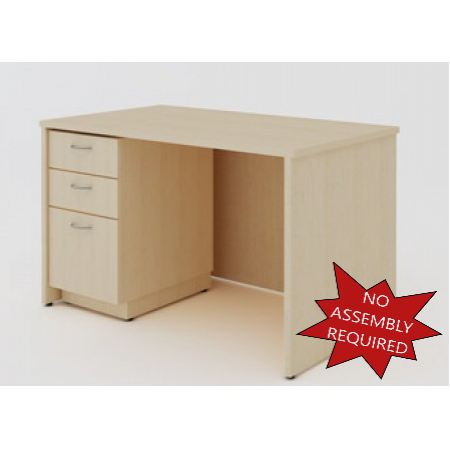Custom Mail Room And Office Furniture 50 3 4 W Custom Wood Desk