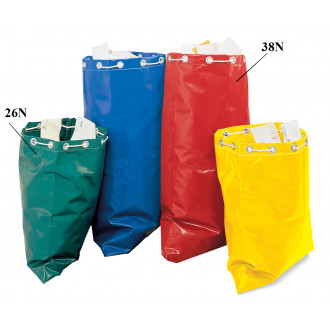Mail Room Supplies - Colored Reinforced Vinyl Mailbag 26"H X 23"W