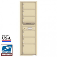 6 Oversized Tenant Doors with Outgoing Mail Compartment - 4C Wall Mount 15-High Mailboxes - 4C15S-06
