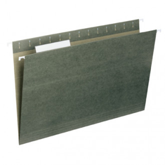 File Folder Legal Size Green Kraft Folder - Carton of 25