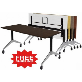 60"W x 24"D Flip Top Folding Table - FREE SHIPPING