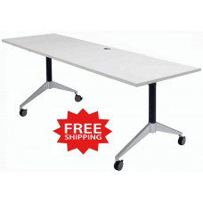72"W x 24"D Flip Top Folding Table - FREE SHIPPING