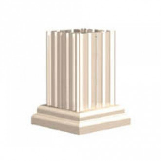 Classic Decorative Pillar Pedestal Cover for 8T6, 13, and 16 Door 1570 Model CBU's and all 1590 Model CBU's - VOGUEP114