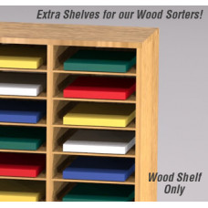 Mail Room and Office Organizer Supplies 11-1/2"W X 15"D Shelves for Wood Sorters (Sold in Packages of 8)