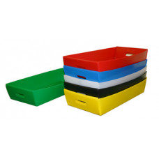 Mail Room Supplies Plastic Tray 24-1/2"x12"x4-3/4"H Minimum Orders of 10