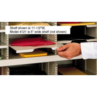 Mailroom Supplies 5"W x 12-1/4"D Horizontal Mail Sorter or Office Organizer Shelf