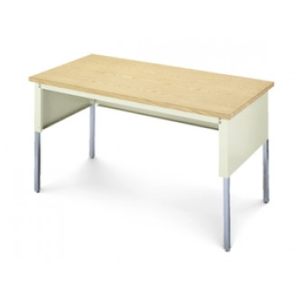 Mailroom Furniture Table 60"W x 30"D Standard Open Adjustable Table
