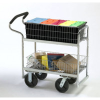 Medium Ergo Office Cart with Caster Options
