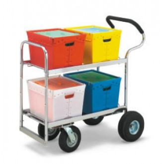Mail Room and Office Carts Ergo Tote Mail Cart