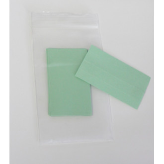 Light Green Paper Inserts for L22 and L24 Plastic Shelf Labels - CLOSE-OUT item - While Supplies Last