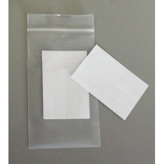 White Paper Inserts for Model L22 or L24 Plastic Shelf Labels - CLOSE-OUT item - While Supplies Last
