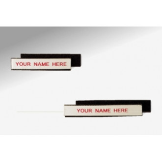 4"W x 1/2"H Velcro Backed, Removable Shelf Labels (Package of 25)