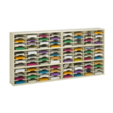 Mail Room Furniture and Office Organizers 96"W x 12-3/4"D, 96 Pocket Mail Sorter with 11-1/2"W Shelves