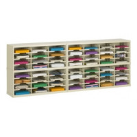 Mail Center Furniture and Office Organizers - 84"W x 12-3/4"D, 56 Pocket Sorter with 11-1/2"W Pockets