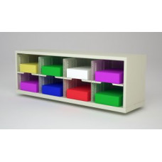 Mail Room Furniture or Office Organizer - 48"W X 15-3/4"D Sorter with 8 Pockets, 11-1/2" Wide